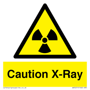 Caution X-Ray